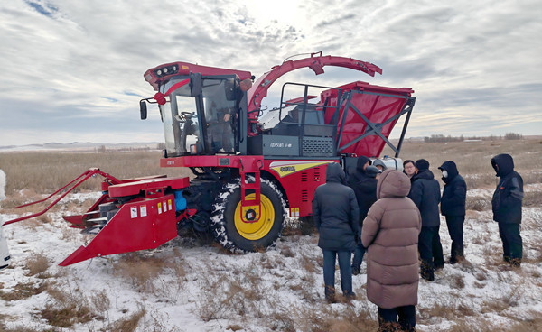標(biāo)題：中央財(cái)政林草科技推廣項(xiàng)目設(shè)備交付 檸條收獲機(jī)落地賦能沙地生態(tài)治理
瀏覽次數(shù)：975
發(fā)表時(shí)間：2025-12-12